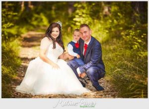 Fotografii cu mirele si mireasa dupa nunta in Brasov